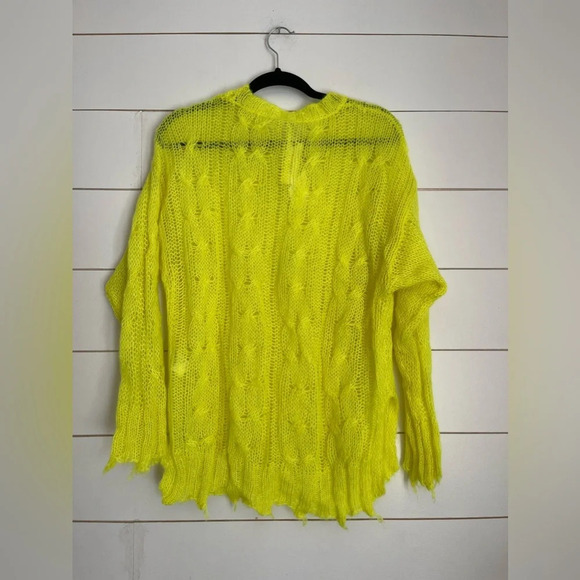 Anthropologie the posey stitchy distressed sweater - Picture 13 of 14